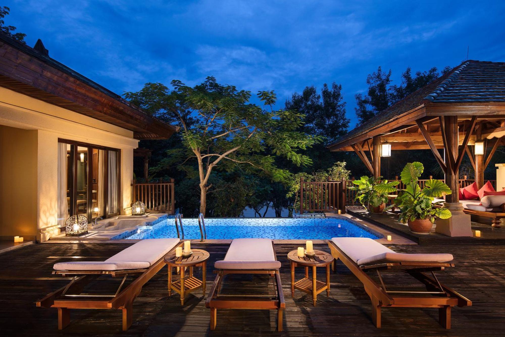 Anantara Xishuangbanna Resort Jinghong Exteriör bild